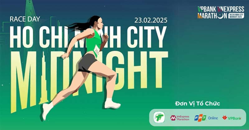 Giải chạy VPBank VnExpress Marathon Ho Chi Minh City Midnight 2025